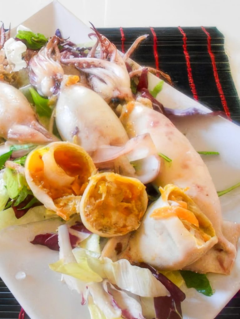 TOTANI AL VAPORE CON BOK CHOI STUFATO