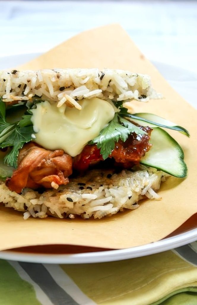 TERIYAKI RICE BURGER