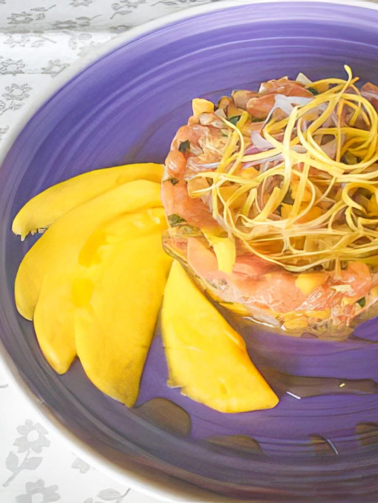 Tartare di Salmone e Mango