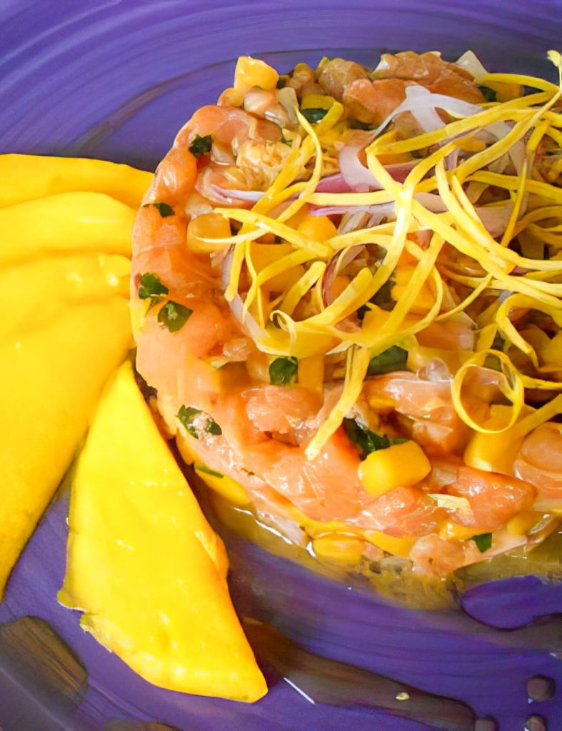 Tartare di Salmone e Mango