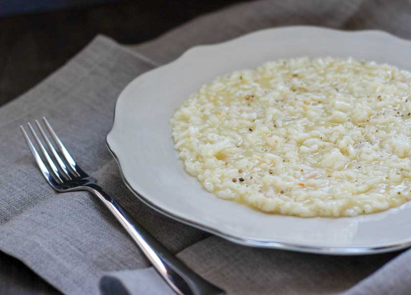 RISOTTO AL PESCE PERSICO